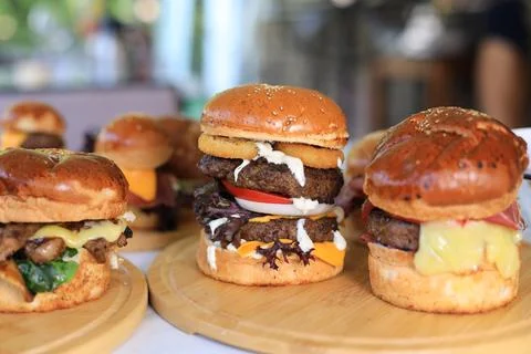 Hamburger Stock Photos