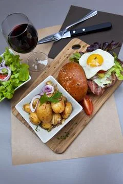 Hamburger Stock Photos