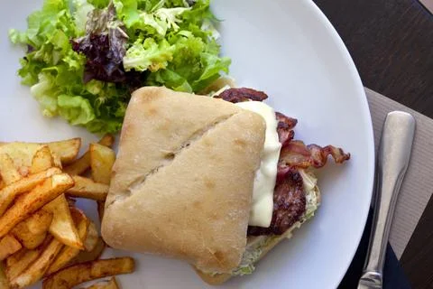 Hamburger Stock Photos