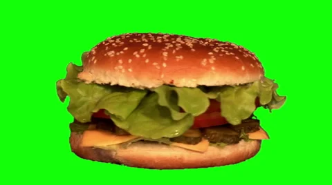 Rotating Hamburger Stock Footage ~ Royalty Free Stock Videos | Pond5