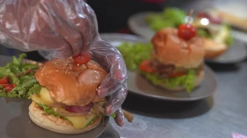 Hamburger4k Stock Footage 146799753