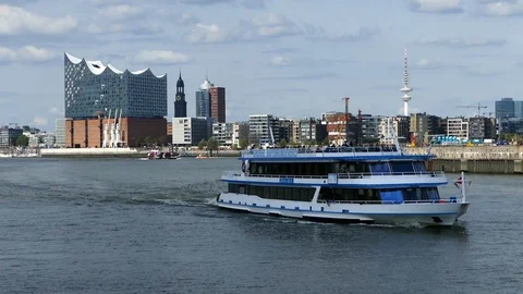 Hamburg,Germany -14.Sep,2018 Video stock 99745645