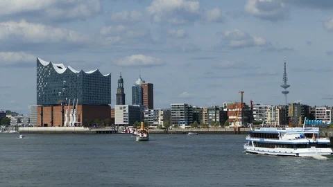 Hamburg,Germany -14.Sep,2018 Video stock 99746469