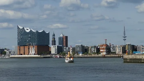 Hamburg,Germany -14.Sep,2018 Video stock 99774911