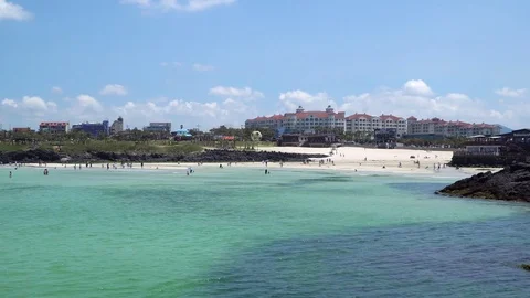 Hamdeok Seoubong beach Stock Footage