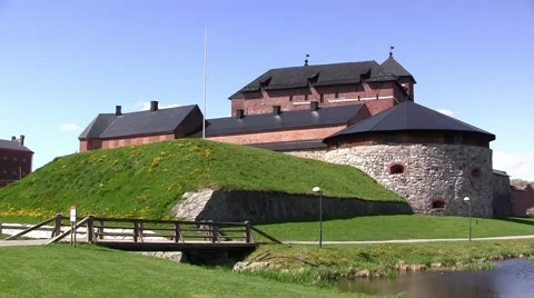 Hämeenlinna Castle Stock Footage 52496782