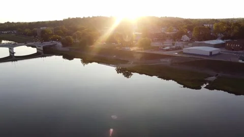 Hamilton High St Bridge 02 Stock Footage 293276858