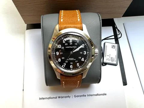 Hamilton Khaki Field King Automatic Stock Photos