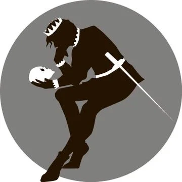Hamlet Stock Illustration