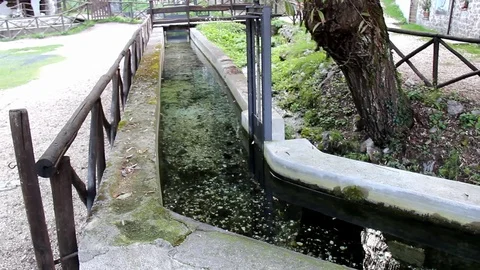 The hamlet of streams Stock Footage 116985879