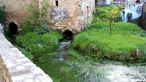 The hamlet of streams Stock Footage 116985916