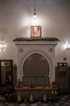 Hammam Ben Abbad Interior - Fez, Morocco Stock Photos