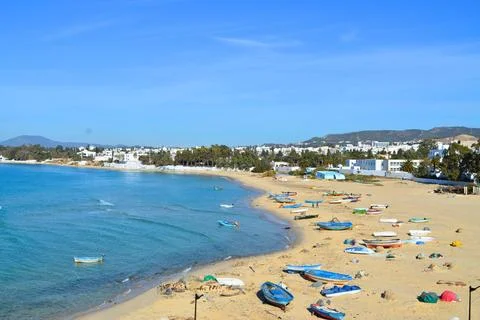 Hammamet Beach Stock Photos