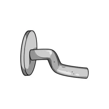 Hammer bent nail cartoon vector illustration Ilustración de archivo