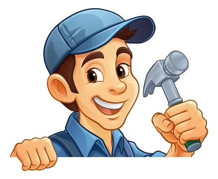 Hammer Carpenter Construction Builder Handyman Stock Illustration