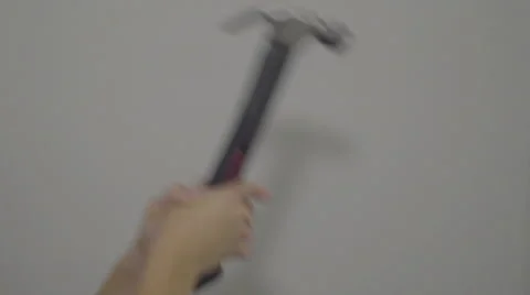 Hammer Close Stock Footage 56455791