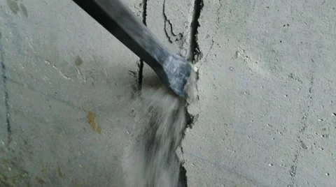 Hammer drill 3 Stock Footage 11148235