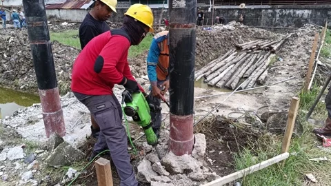 HAMMER DRILL 動画素材 276259419