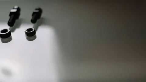 Hammer head bolts and nuts Stock Footage 82356355