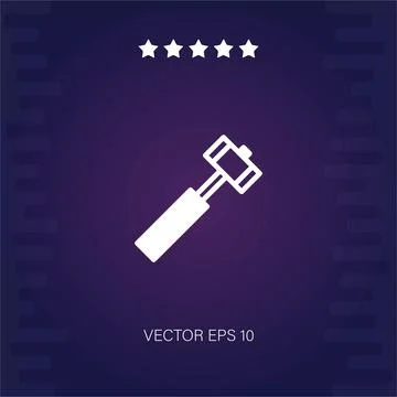 Hammer  icon Stock Illustration