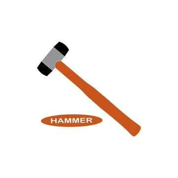 Hammer icon Stock Illustration