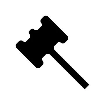 Hammer icon Stock Illustration