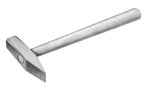 Hammer illustration Stock Illustration