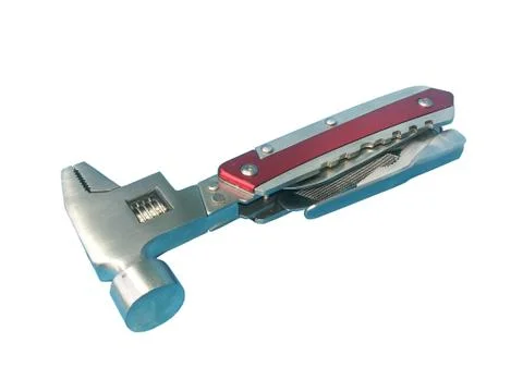 Hammer on isolated Foto stock