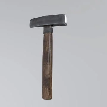Hammer isolated on white background Stock Illustration