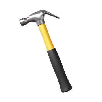 Hammer isolated on white background Stock Illustration