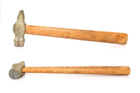 Hammer isolated on white background Stock Photos