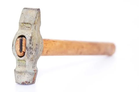 Hammer isolated on white background Stock Photos