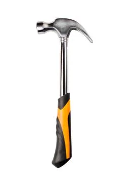 Hammer isolated on white background. Stock Photos