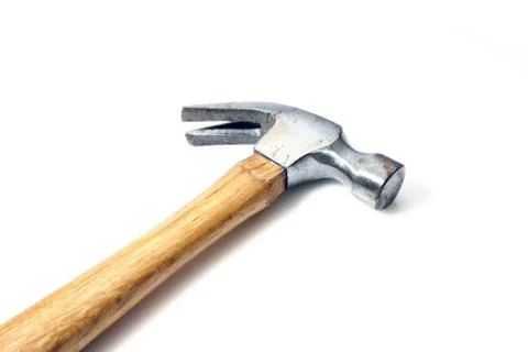 Hammer isolated on white background Stock Photos