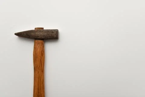 Hammer isolated on white background Stock Photos