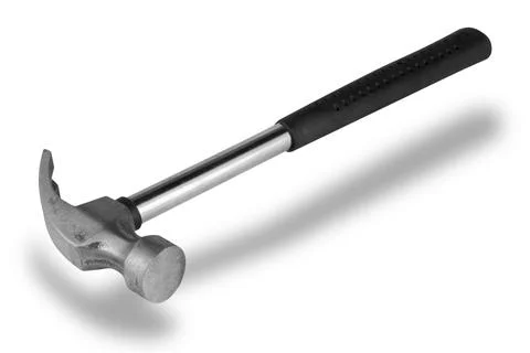 Hammer isolated on white background Stock Photos