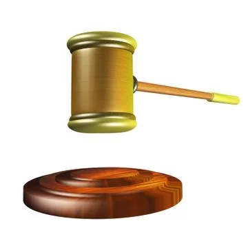 Hammer, justice Stock Illustration