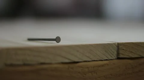 Hammer nail cu Stock-Footage 11448891