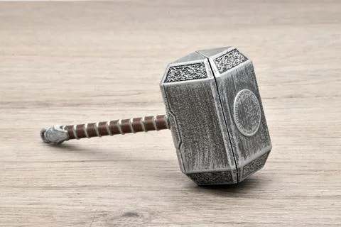 The hammer of Thor, the god of thunder. Mjolnir the hammer of Thor Stock-Fotos