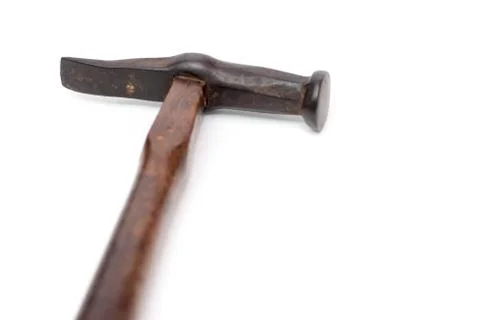 Hammer on white background Stock Photos