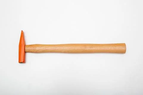 Hammer   on white background Stockfoto's