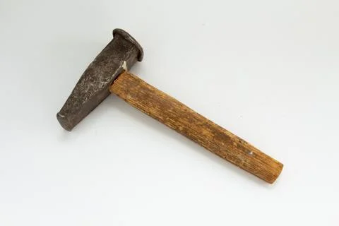 Hammer on a white background Stock Photos