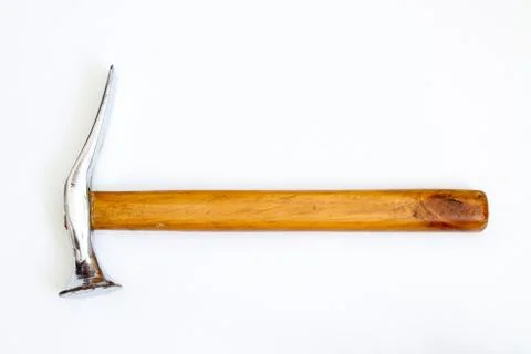 Hammer on white background Stock Photos
