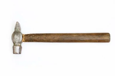 Hammer on white background Stock Photos