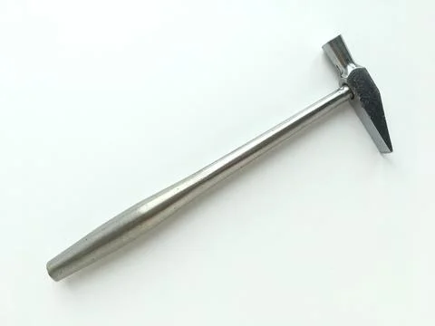 Hammer on a white background Stock Photos
