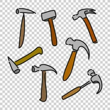 HammerAndPickaxe Stock Illustration