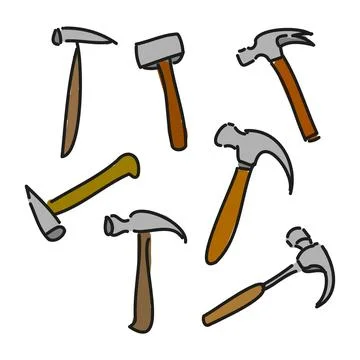 HammerAndPickaxe Stock Illustration