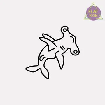 Hammerhead shark Stock Illustration