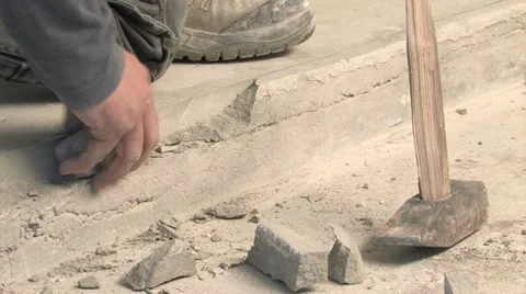 Hammering Stock Footage