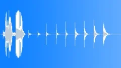 Hammering metal piece outsideSound Effect
